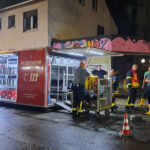 Anforderung LF / AB Starkregen – Unwetter Hanau am 10.07.2024